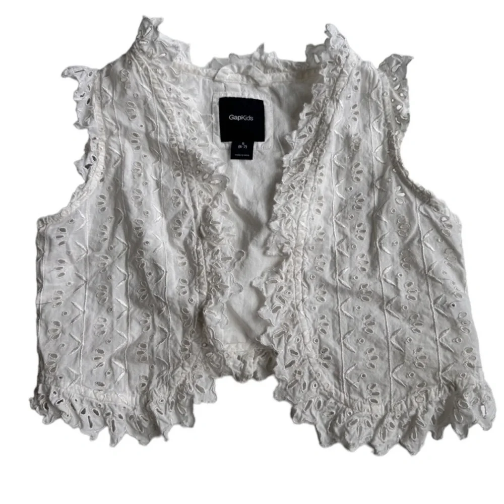 Gap Lace Eyelet Vest